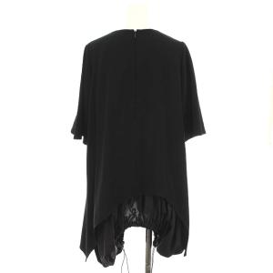 ENFOLD 21SS ひざ丈切替ワンピース 38 ブラック