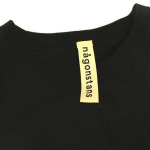 nagonstans 21SS コットンジャージィワンピース ブラック