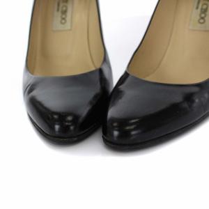 JIMMY CHOO パンプス ハイヒール レザー 35 ブラック