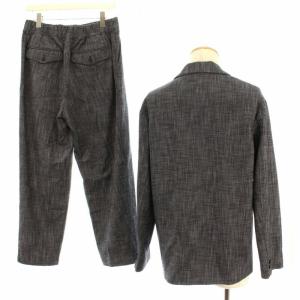 SHIPS CARREMAN スーツ セットアップ シングル 総裏地 ノーベント テーパード