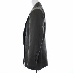YVES SAINT LAURENT diffusion femmes ヴィンテージダブルテーラードジャケット S グレー