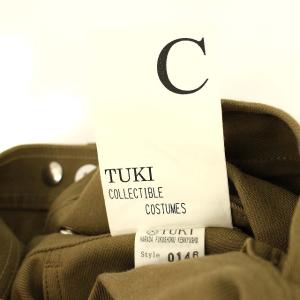 TUKI 0146 SNAP PANTS ３ オリーブ カーキ