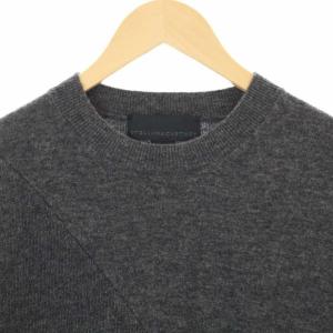 STELLA McCARTNEY 2018年製 ニット クルーネック 長袖 ウール M グレー