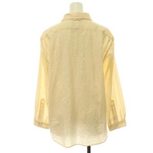 YAECA 20AW COMFORT SHIRT WIDE M ナチュラル