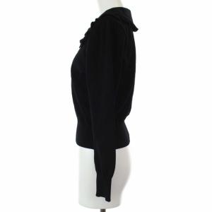 M'S GRACY 21SS 襟付き ニット カットソー 長袖 M ブラック