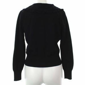M'S GRACY 21SS 襟付き ニット カットソー 長袖 M ブラック