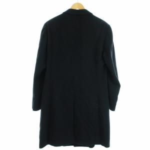 ARMANI COLLEZIONI チェスターコート カシミヤ XL 黒