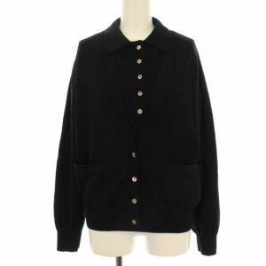 18AW アンサンブルニットカーディガン F ブラック