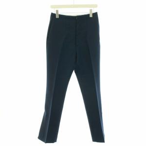 19SS SLIT PANTS スラックス 36 ネイビー