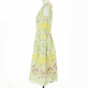 TOCCA 2018 ワンピース フローラル 00 XS イエローグリーン