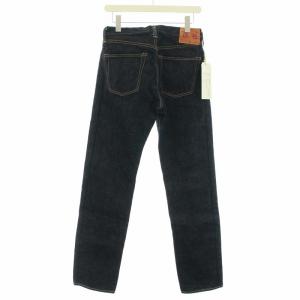 FULLCOUNT 1108XX セルビッチ スリムストレート デニムパンツ フロントボタン 29 32 ネイビー