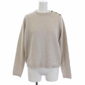 19AW ニット 長袖 カシミヤ 2 ベージュ