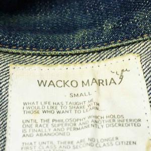 WACKO MARIA デニムジャケット インディゴ