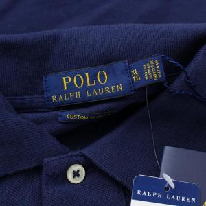 POLO RALPH LAUREN ポロシャツ 長袖 ポニー XL ネイビー タグ付き