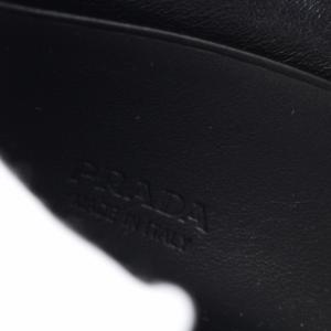 PRADA サフィアーノ コインケース レザー ロゴ型押し ブラック