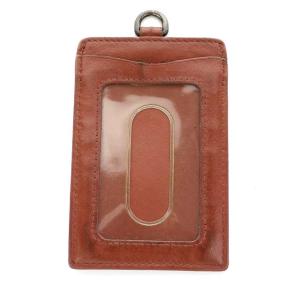 BOTTEGA VENETA レザーパスケース ブラウン