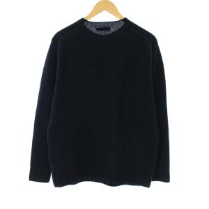 SCYE BASICS ニット セーター ウール 38 ネイビー