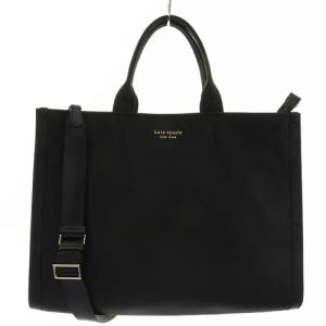 ロゴショルダーバッグ ブラック