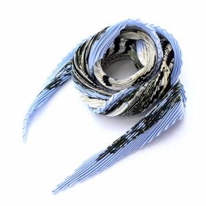 カレプリセ DIES ET HORE 占星術 スカーフ シルク100％ ベージュ ブルー ブラック