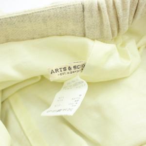 ARTS&SCIENCE イージーパンツスラックス ウール 0 XS ベージュ