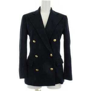テーラードジャケット ダブル 0 ネイビー