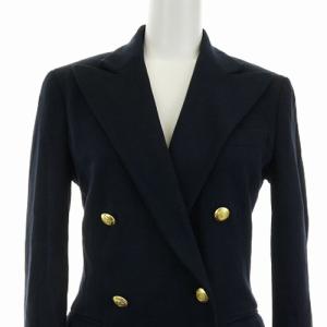 POLO RALPH LAUREN テーラードジャケット ダブル 0 ネイビー