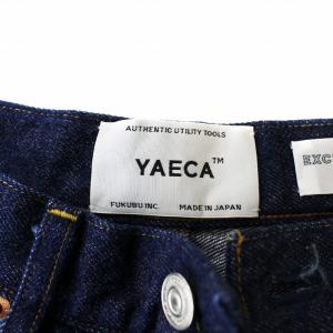 YAECA DENIM PANTS WIDE TAPERED 9-13WW 28 S インディゴ 