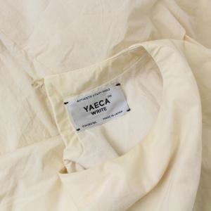 YAECA 98702 Aラインドレス ワンピース 長袖 ロング M ベージュ 