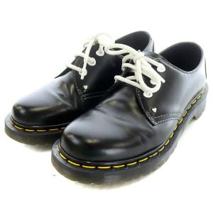 1461 HEARTS 3ホール シューズ ブーツ レースアップ スタッズ ステッチ レザー UK3 黒