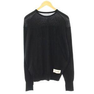 uniform experiment 21SS ASGER JORN MEMOIRES CREWNECK KNIT 2 ブラック