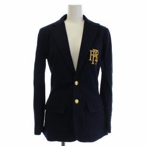 ブレザージャケット 背抜き XS 紺
