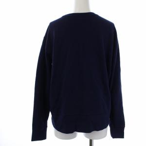 POLO RALPH LAUREN スウェット トレーナー 長袖 星条旗 コットン XS ネイビー