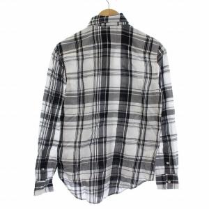 POLO RALPH LAUREN RELAXED FIT シャツ チェック 0 黒 白