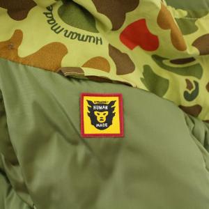 HUMAN MADE ダック迷彩ダウンジャケット カモフラ グリーン