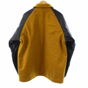 NEIGHBORHOOD 21AW CLUB / WCL-JKT スタジャン XL 黄 黒