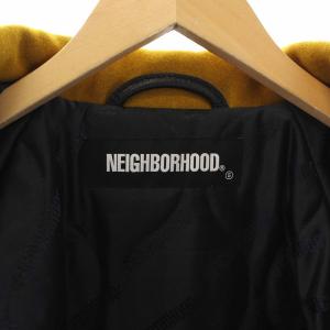 NEIGHBORHOOD 21AW CLUB / WCL-JKT スタジャン XL 黄 黒