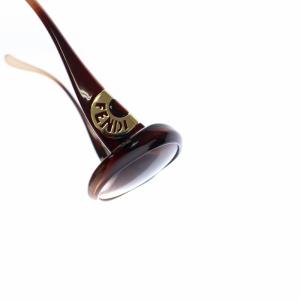 FENDI サングラス メガネ 5715 126 ブラウン FS5163K