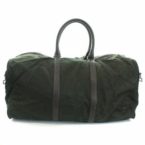 PRADA ボストンバッグ ナイロン カーキ