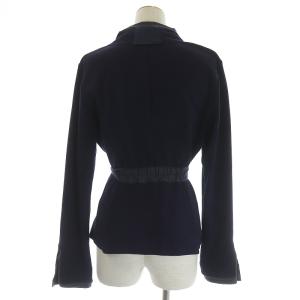 BRUNELLO CUCINELLI フェイクレイヤードテーラードジャケット L ネイビー