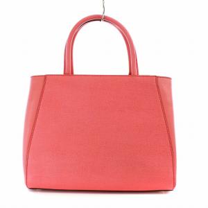 FENDI プチトゥージュール 2JOUR ハンドバッグ 2way レザー ピンク 8BH253