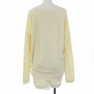 Christophe Lemaire ウールプルオーバーニットセーター  アイボリー