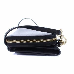 FURLA ウォレットバッグ ショルダーバッグ 長財布 3WAY レザー ブラック