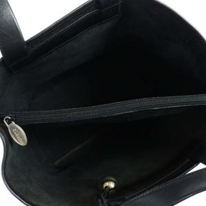 FURLA ハラコレザートートバッグ ブラック