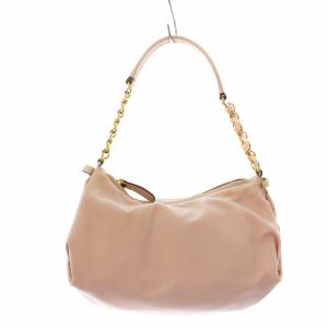 ナイロンチェーンワンショルダーバッグ ピンク