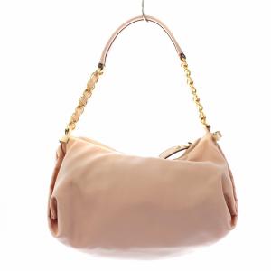 Salvatore Ferragamo ナイロンチェーンワンショルダーバッグ ピンク