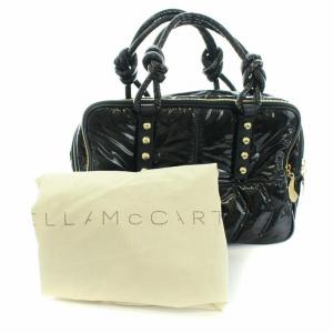 STELLA McCARTNEY ハンドバッグ トートバッグ ナイロン ポーチ付き ブラック