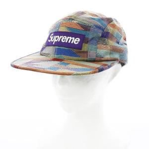 Supreme 15SS Intarsia Knit Camp Cap ベージュ