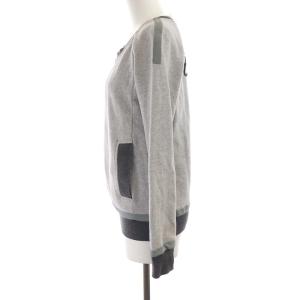 CHANEL 2010年モデル ココマーク トレーナー イタリア製 34 グレー P37995K02523