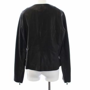 Theory 21SS SMOOTH LEATHR FLAT CREW JKT レザージャケット