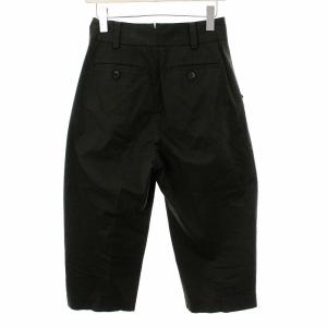 MARGARET HOWELL 21SS DENSE FINE COTTON TWILL クロップドパンツ 1 カーキ